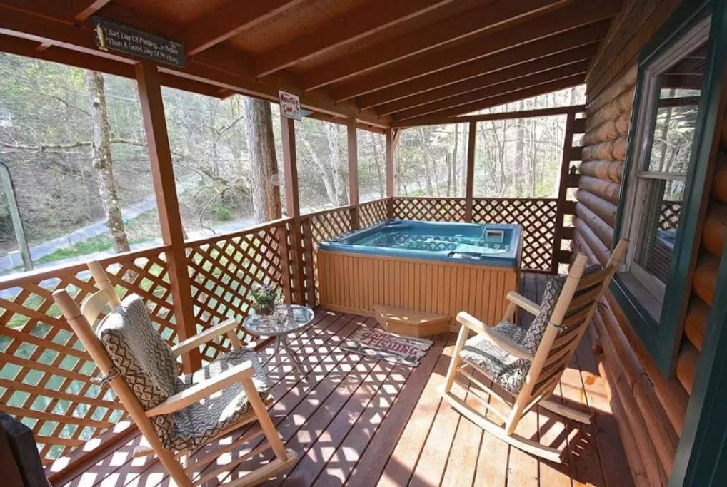 The Fishing Hole Cabin - Sage Vacations Gatlinburg Buitenkant foto