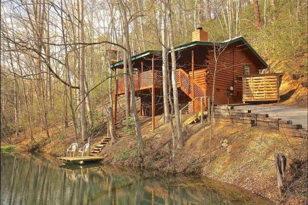 The Fishing Hole Cabin - Sage Vacations Gatlinburg Buitenkant foto